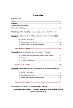 Les Cdii, vers une nouvelle définition de la communication interne