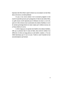 La famille et les relations de famille dans le roman: Qui j'ose aimer