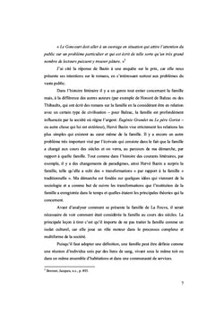 La famille et les relations de famille dans le roman: Qui j'ose aimer