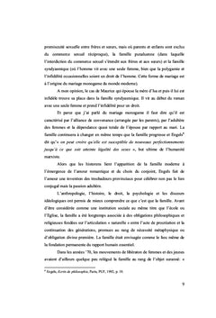 La famille et les relations de famille dans le roman: Qui j'ose aimer