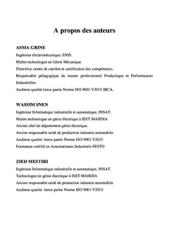 Amélioration des performances industrielles