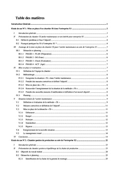 Amélioration des performances industrielles
