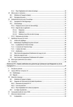 Amélioration des performances industrielles