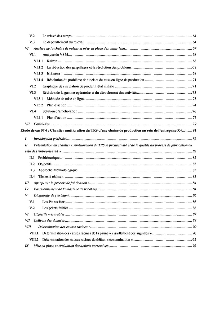 Amélioration des performances industrielles