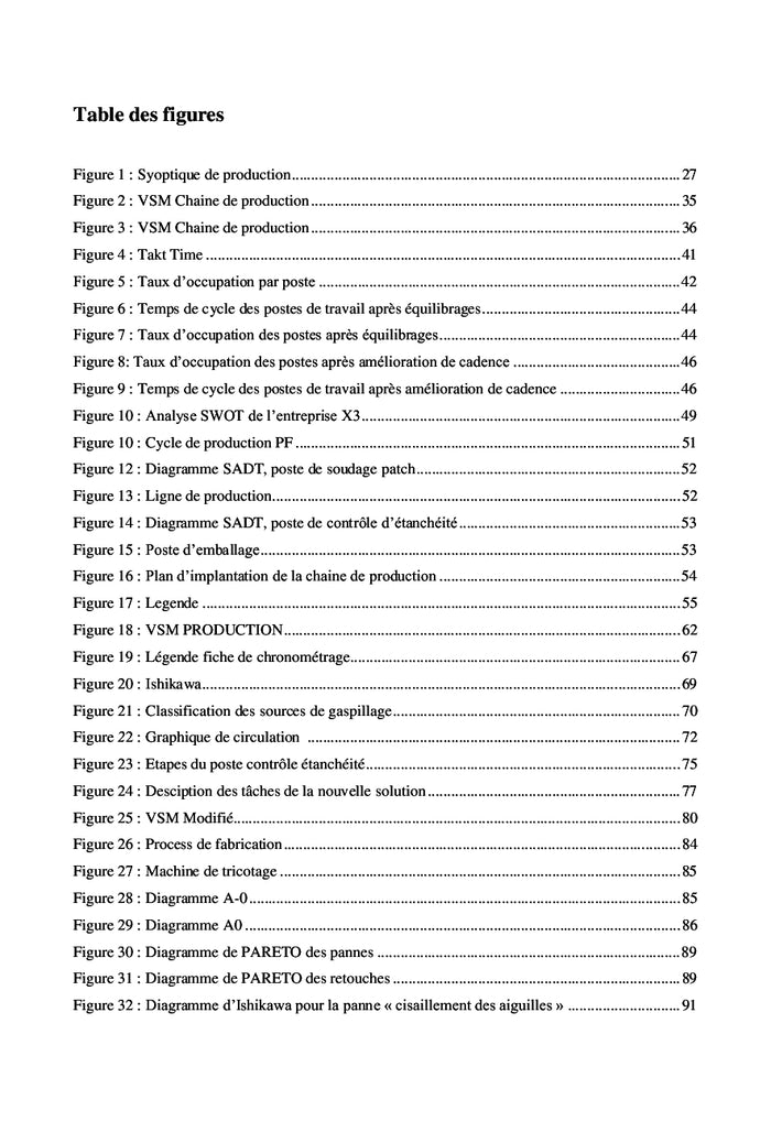 Amélioration des performances industrielles