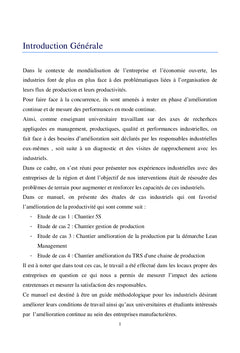 Amélioration des performances industrielles