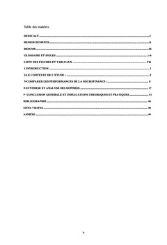 Gestion de l'autonomie financiere d'une institution de microfiannce
