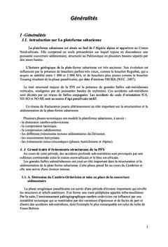 Etude sédimentologique, pétrographique et diagénitique des quartzites