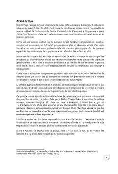 L'enfance au Mali (entre Protection et Abandon)