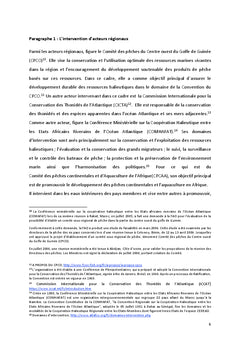 Peche durableet adaptation au changement climatique