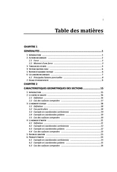 Résistance des matériaux, cours