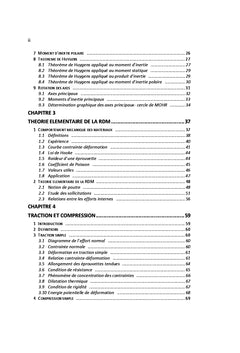 Résistance des matériaux, cours