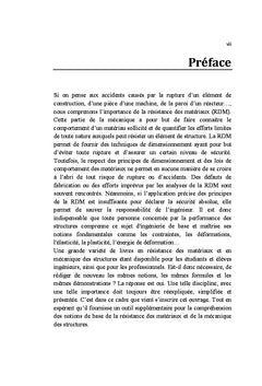 Résistance des matériaux, cours
