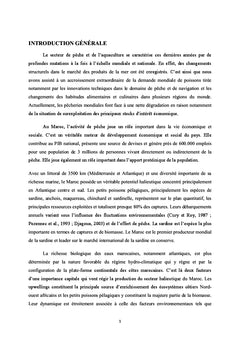 L'estimation de l'âge et les paramètres de croissance de la sardine