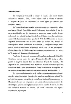 Management des risques industriels