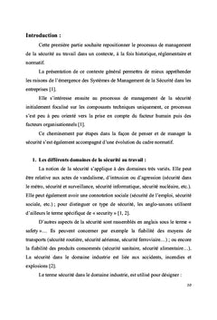 Management des risques industriels