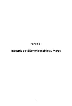 Strategie Marketing des enterprises de la telephonie mobile