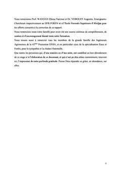 Suivi de la dynamique de l'occupation du sol en Côte d'Ivoire