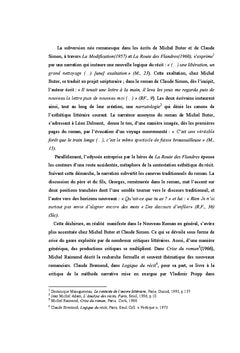 Subversion du roman et poétique du nouveau roman...