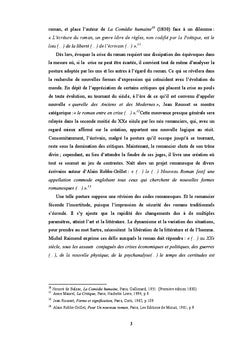 Subversion du roman et poétique du nouveau roman...