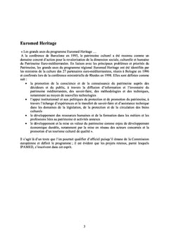 Ipamed - Carte informatisée du patrimoine
