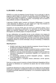 Ipamed - Carte informatisée du patrimoine