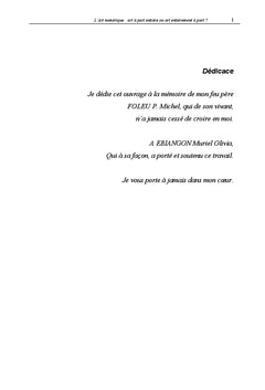 L'art numérique, art à part entière ou art entièrement à part ?