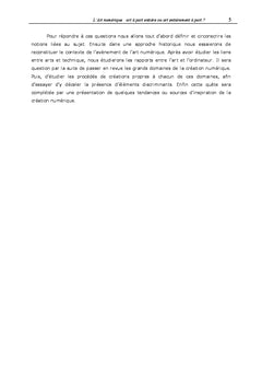 L'art numérique, art à part entière ou art entièrement à part ?