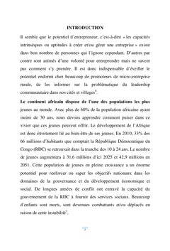 La renaissance entrepreneuriale face aux defis socioeconomiques ruraux