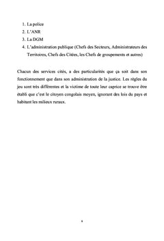 Administration de la justice dans le Kasai, en RDCongo