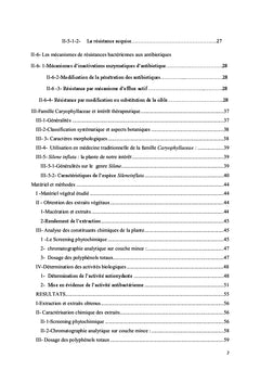 Activités biologiques de l'espèce Silene inflata L.