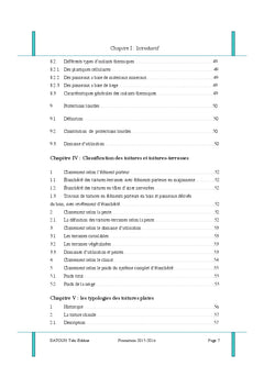 Etude de l'étanchéité des terrasses des immeubles