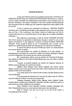 Apport de TIC dans les recettes hospitalières à Kinshasa
