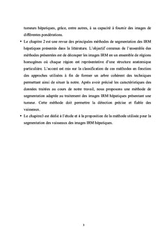 Segmentation des artères et des veines hépatiques