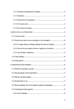 Aménagement hydro-agricole, cas de SITIBIRLI