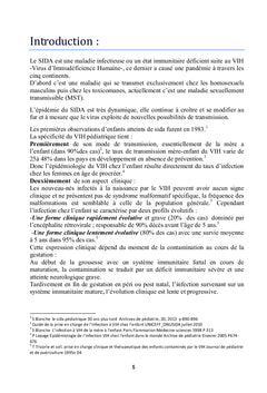 Le VIH Pediatrique dans l'Ouest Algerien