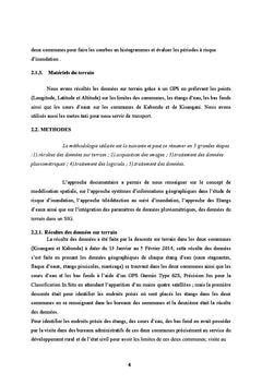 Prévision numérique de la pluviométrie sur la ville de Kisangani