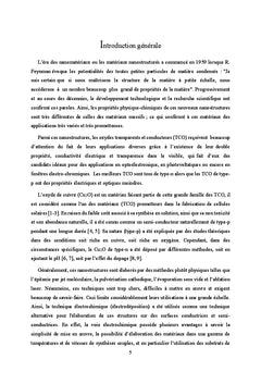 Electrodéposition et caractérisation des couches minces de Cu2O p et n