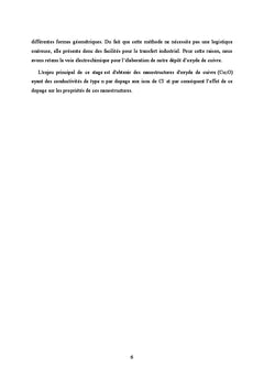 Electrodéposition et caractérisation des couches minces de Cu2O p et n