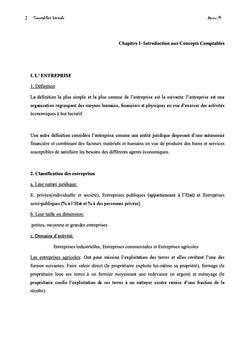 Comptabilite generale