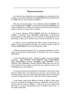 Commande Non-Linéaire des Véhicules Multi-Corps à Roues