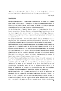 Écrivons un conte!