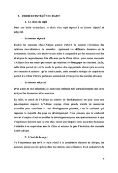 Les Sommets Chine - Afrique 2000-2012