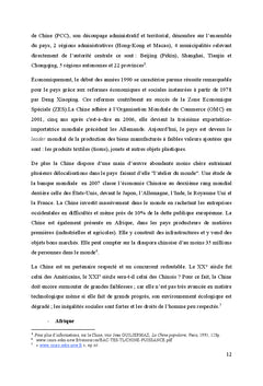 Les Sommets Chine - Afrique 2000-2012