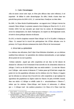 Les Sommets Chine - Afrique 2000-2012