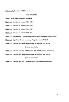 Bulles speculatives et contagion financiere: cas de la B.V.M.T