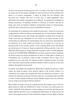 Bassin du Congo, enjeu des Relations Internationales