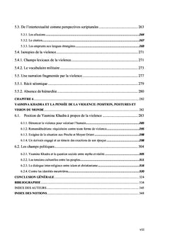 Les représentations de la violence