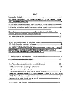 Les IDE Marocains en Afrique Subsaharienne