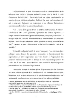 La politique africaine de l'Afrique du Sud (1994-2002)